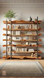 شلف ایستاده چوبی با ظرفیت تحمل بالا