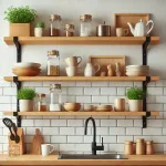شلف چوبی آشپزخانه و نگهداری شلف چوبی