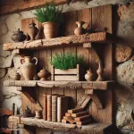 شلف چوبی روستیک - Image 12