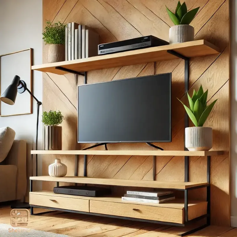 شلف ایستاده چوبی - Image 4