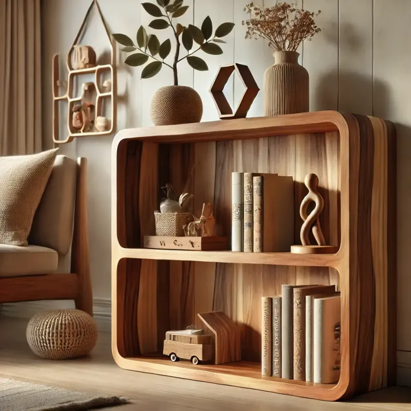 شلف دکوری چوبی - Image 6