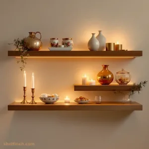 ایده چیدمان هفت سین با استفاده نور هاز ال ای دی led