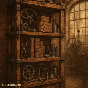 شلف چوبی در دوران انقلاب صنعتی