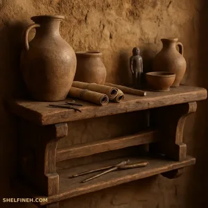 شلف چوبی در تاریخ باستان