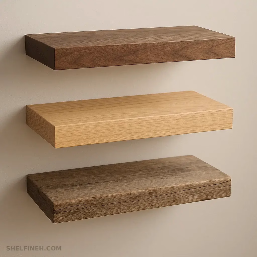 بهترین چوب برای شلف دیواری