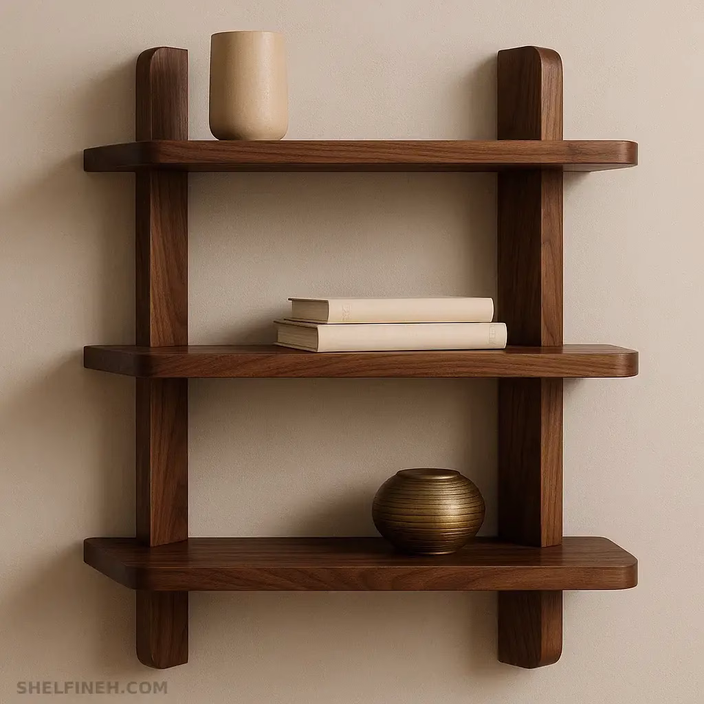 بهترین چوب برای شلف دیواری لوکس گردو